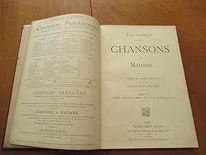 Seller image for Chansons A Madame for sale by Arroyo Seco Books, Pasadena, Member IOBA