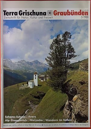 Seller image for Terra Grischuna - Graubnden. Zeitschrift fr Natur, Kultur und Freizeit. 5 - 1998. Inhalt: Schams-Schons / Avers for sale by biblion2