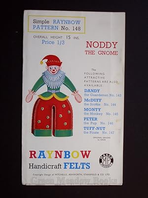 NODDY THE GNOME Simple Raynbow Pattern No. 148