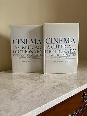 Seller image for Cinema | A Critical Dictionary | The Major Film-Makers | 2 Volume Set | Volume 1: Alrich to King and Volume 2: Kinugasa to Zanussi [Two Volumes Complete] for sale by Little Stour Books PBFA Member