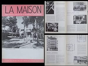 LA MAISON N°5 1955 MAXIME BRUNFAUT, AERTS ET RAMON, KRAAINEM, BENGT GATE