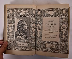 Imagen del vendedor de Kleinere Werke; Komodien, Lyrische, Gedichte (Rime), Satiren a la venta por Mullen Books, ABAA