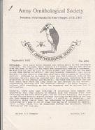 Seller image for Army Ornithological Society. for sale by Buchversand Joachim Neumann