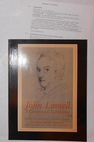 Immagine del venditore per John Linnell - A Centennial Exhibition (Fitzwilliam Museum, Cambridge 5 October - 12 December 1982 and touring) venduto da David Bunnett Books