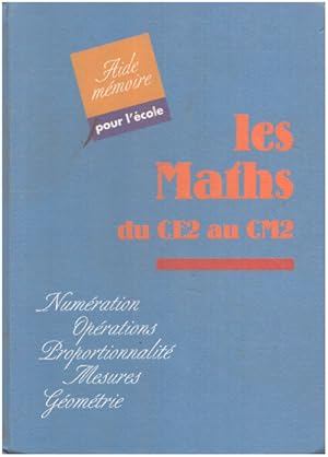 Les maths du CE2 au CM2