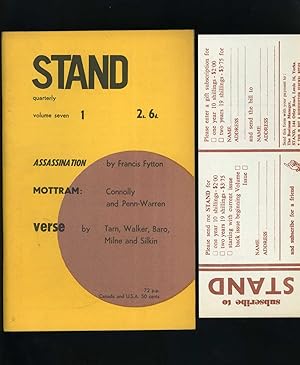 STAND - Volume Seven, No. 1 - 1963 - Includes 'Assassination', a story of the Algerian War by Fra...