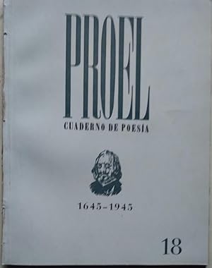 Immagine del venditore per PROEL. 18. Cuaderno de Poesa. Director: Pedro Gmez Cantolla. Homenaje a Quevedo. venduto da Carmichael Alonso Libros