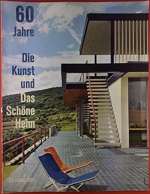 Seller image for 60 Jahre Die Kunst und das schne Heim Oktober 1961. 60. Jahrgang, Heft 1. Monatsschrift fr Malerei, Plastik, Graphik, Architektur und Wohnkultur. for sale by biblion2