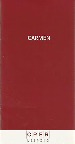 Immagine del venditore per Programmheft Georges Bizet CARMEN 28. Februar 2003 venduto da Programmhefte24 Schauspiel und Musiktheater der letzten 150 Jahre