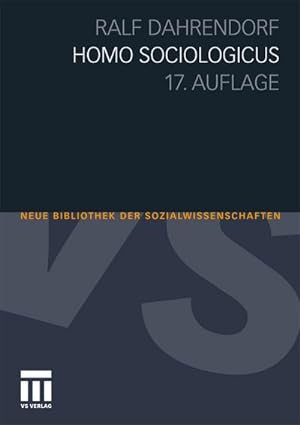 Seller image for Homo Sociologicus for sale by BuchWeltWeit Ludwig Meier e.K.