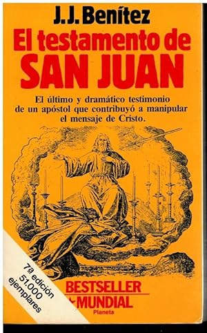Imagen del vendedor de EL TESTAMENTO DE SAN JUAN. 7 ed. a la venta por angeles sancha libros
