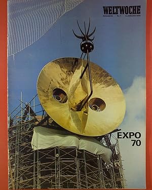 Seller image for WELTWOCHE Magazin Nr. 1. 2. Januar 1970. EXPO 70. for sale by biblion2