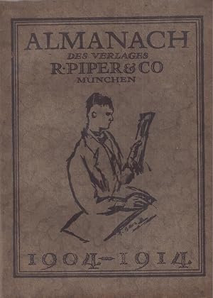 Bild des Verkufers fr ALMANACH DES VERLAGES R. PIPER & CO. MNCHEN 1904-1914 zum Verkauf von ART...on paper - 20th Century Art Books