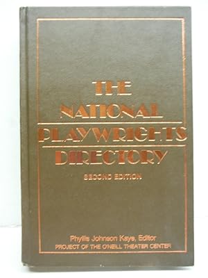 Imagen del vendedor de National playwrights directory a la venta por Imperial Books and Collectibles