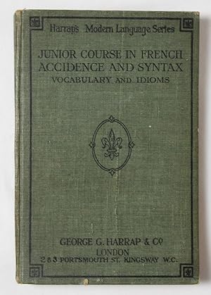 Junior Course In French Accidence And Syntax