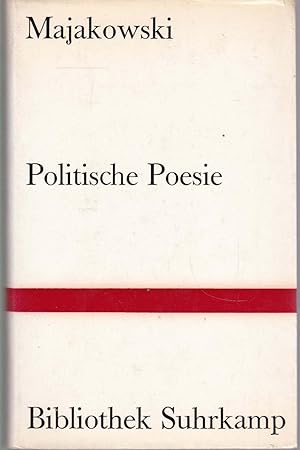 Bild des Verkufers fr Politische Poesie. Deutsche Nachdichtung von Hugo Huppert zum Verkauf von Graphem. Kunst- und Buchantiquariat