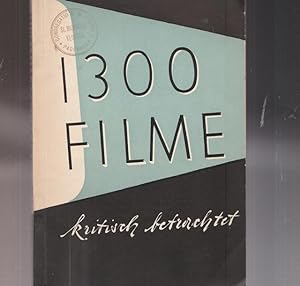 Bild des Verkufers fr 1300 Filme kritisch betrachtet. katholische Filmhefte Nr.2. zum Verkauf von Ant. Abrechnungs- und Forstservice ISHGW