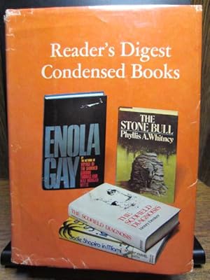 Seller image for READER'S DIGEST CONDENSED BOOKS - Volume 4 - 1977 - THE STONE BULL - ENOLA GAY - SADIE SHAPIRO IN MIAMI - THE SCOFIELD DIAGNOSIS for sale by The Book Abyss