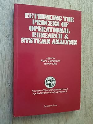 Immagine del venditore per Rethinking the Process of Operational Research & Systems Analysis venduto da masted books