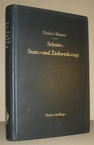 Imagen del vendedor de Schnitt-, Stanz-, und Ziehwerkzeuge. a la venta por ANTIQUARIAT TINTENKILLER