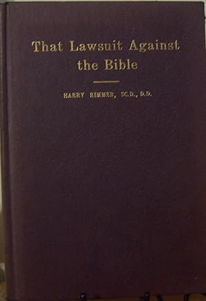 Seller image for That Lawsuit Against the Bible for sale by First Class Used Books