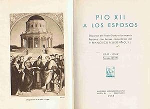 Image du vendeur pour PO XII A LOS ESPOSOS. 1941 ? 1942 mis en vente par Librera Torren de Rueda