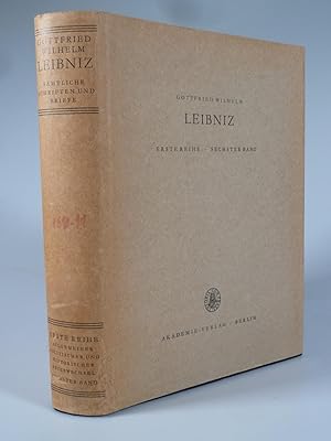 Bild des Verkufers fr Smtliche Schriften und Briefe1. Reihe, Allgemeiner politischer und historischer Briefwechsel . 6. Bd. 1690-1691. zum Verkauf von Antiquariat Dorner