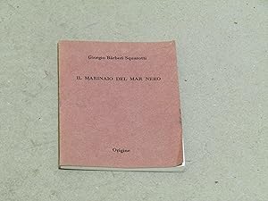 Giorgio Bàrberi Squarotti. Il marinaio del mar nero