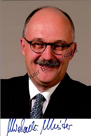 Immagine del venditore per Original Autogramm Michael Meister MdB CDU Staatssekretr /// Autogramm Autograph signiert signed signee venduto da Antiquariat im Kaiserviertel | Wimbauer Buchversand