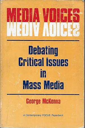 Seller image for Media Voices: Debating Critical Issues In Mass Media for sale by Charing Cross Road Booksellers