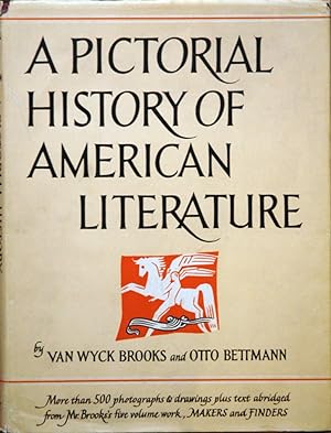 Bild des Verkufers fr A Pictorial History of American Literature zum Verkauf von San Francisco Book Company