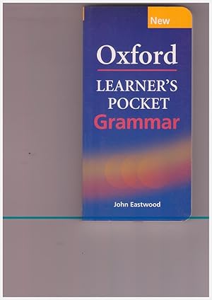 Imagen del vendedor de Oxford learner's pocket grammar a la venta por Libreria IV Fontane S.a.S