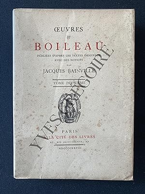 Seller image for OEUVRES-TOME DEUXIEME for sale by Yves Grgoire