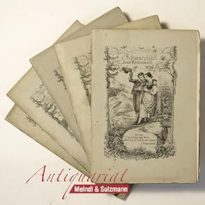 Seller image for s Schwarzblattl aus n Weanerwald. Gedichte in der sterreichischen Volksmundart. 5 Bnde (Mischauflage). for sale by Antiquariat MEINDL & SULZMANN OG