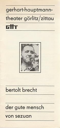 Seller image for Programmheft Bertolt Brecht DER GUTE MENSCH VON SEZUAN Premiere 2. April 1982 Spielzeit 1981 / 82 for sale by Programmhefte24 Schauspiel und Musiktheater der letzten 150 Jahre