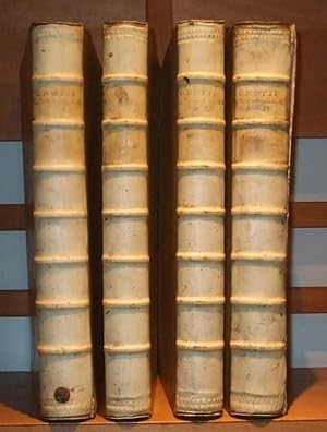 Opera Omnia Theologica [ 3 Volumes, Bound in 4 ] Vellum Bindings [ Canon William Murnane His Copy ]