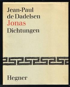 Image du vendeur pour Jonas: Dichtungen. - mis en vente par Libresso Antiquariat, Jens Hagedorn