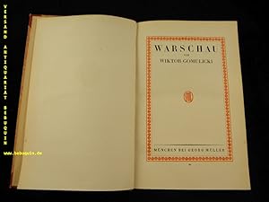 Imagen del vendedor de Warschau. a la venta por Antiquariat Bebuquin (Alexander Zimmeck)