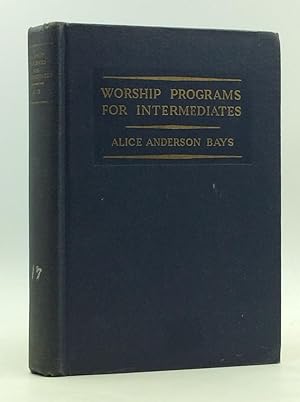 Immagine del venditore per WORSHIP PROGRAMS FOR INTERMEDIATES venduto da Kubik Fine Books Ltd., ABAA