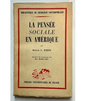 Imagen del vendedor de LA PENSE SOCIALE EN AMRIQUE a la venta por Librera Llera Pacios