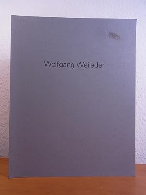 Bild des Verkufers fr Wolfgang Weileder. Katalog anlsslich der Ausstellung Debtanten 1995 der Akademie der Bildenden Knste Mnchen zum Verkauf von Antiquariat Weber