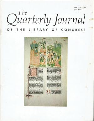 The Quarterly Journal of the Library of Congress (April 1978 - Volume 35. Number 2)