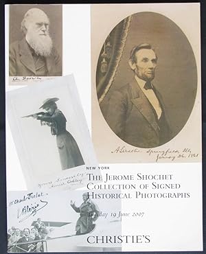 The Jerome Shochet Collection of Signed Historical Photographs