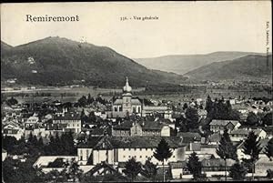 Ansichtskarte / Postkarte Remiremont Lothringen Vosges, Vue Générale