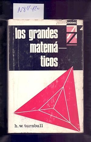 Seller image for LOS GRANDES MATEMATICOS for sale by Libreria 7 Soles