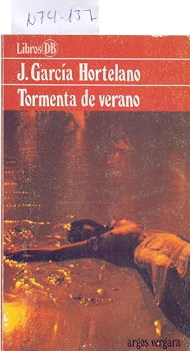 Imagen del vendedor de TORMENTA DE VERANO a la venta por Libreria 7 Soles