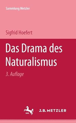 Das Drama des Naturalismus (Sammlung Metzler)