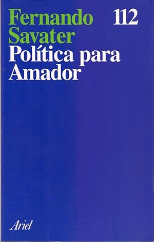 Immagine del venditore per POLITICA PARA AMADOR venduto da Libreria 7 Soles