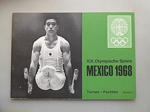 Sammelbilderalbum XIX. Olympische Spiele Mexico 1968 Reihe V Turnen Fechten