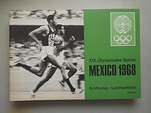 Sammelbilderalbum XIX. Olympische Spiele Mexico 1968 Reihe I Eröffnung Leichtathletik